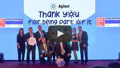 Agilent Spain certified as a Great Place To Work